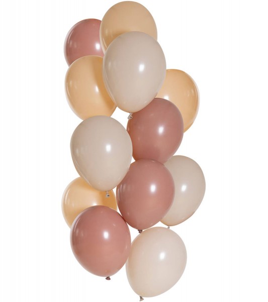 Luftballon-Set "Blush Crush" - 12-teilig