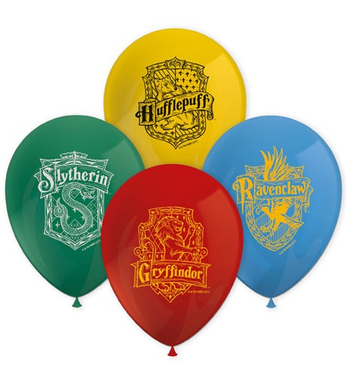 Luftballon-Set "Harry Potter - Hogwarts" - 8 Stück