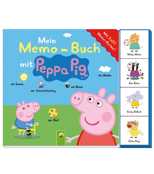 Peppa Pig - Memo-Buch