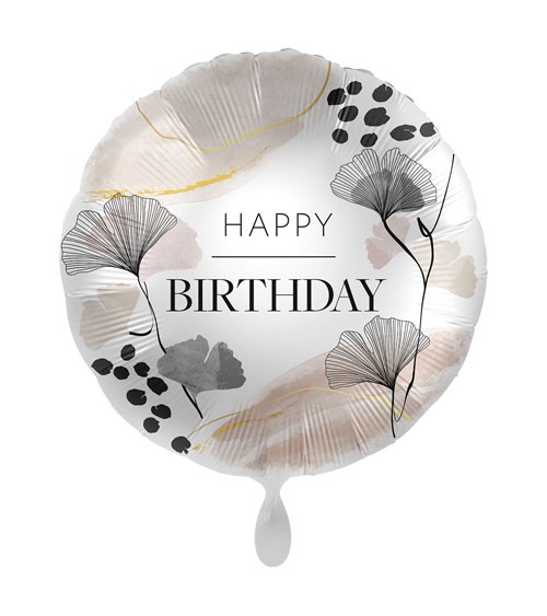 Folienballon "Elegant Birthday Celebration" - 43 cm