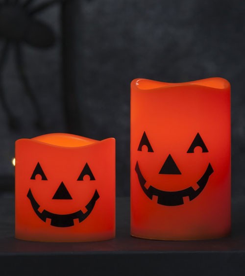 LED-Kerzen "Halloween" - 2-teilig
