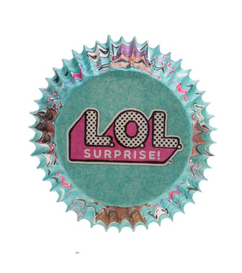 Cupcakeförmchen "L.O.L." - 25 Stück