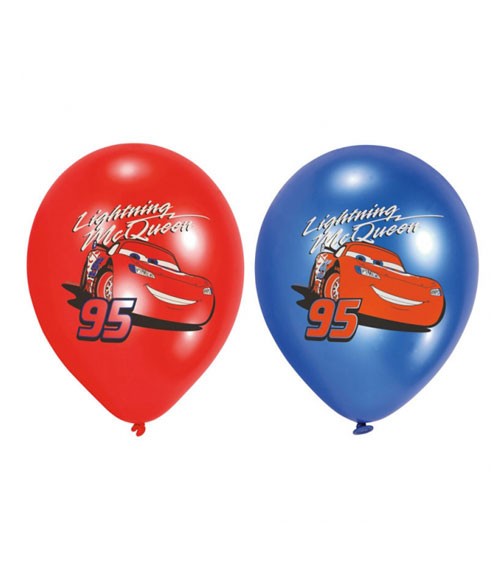 Luftballon-Set "Cars - McQueen" - 6 Stück