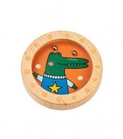 Holz-Geduldspiel "Weihnachtsfreunde" - 7,5 cm - sortiert