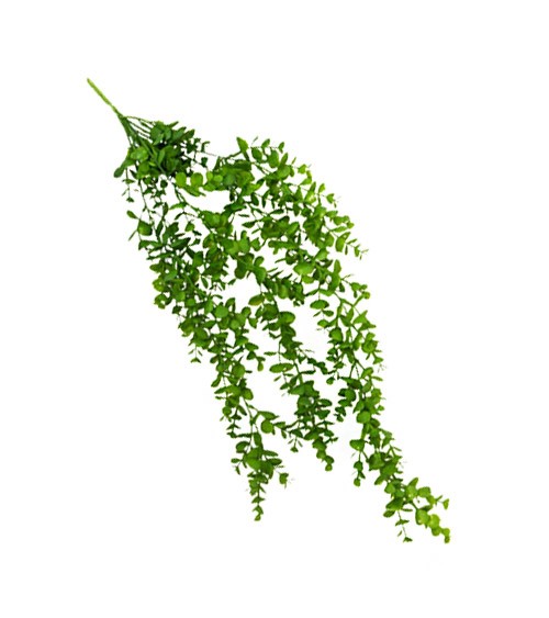 Kunststrauß mit grünen Blättern - 80 cm