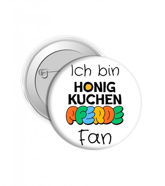 Dein Honigkuchenpferde Button „Ich bin Fan!“ - Farbwahl