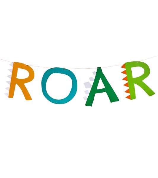 Schriftzuggirlande "Roar" - 2 m