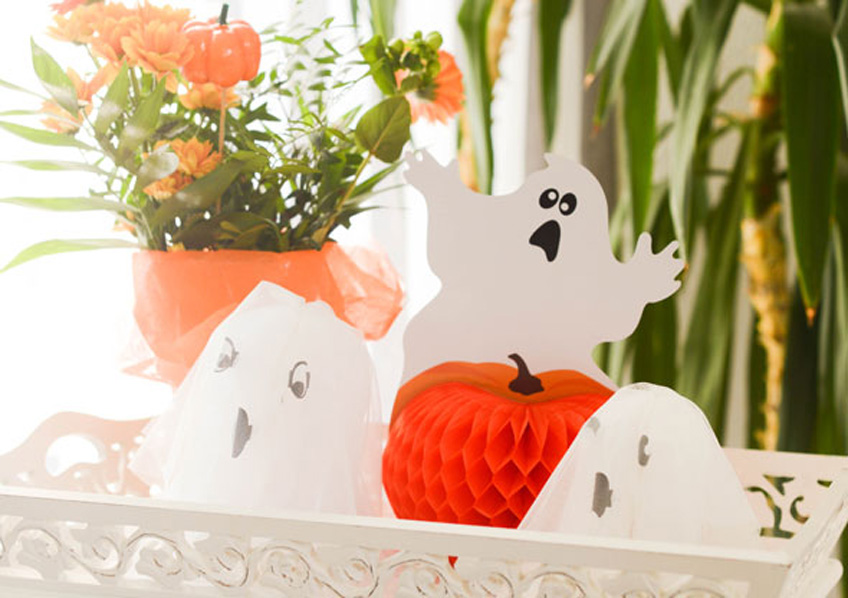Geister gehören zu Halloween: ob selbstgemacht oder gekauft Geister gehören zu Halloween: ob selbstgemacht oder gekauft