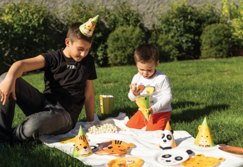 Mit wenig Aufwand kannst du dein Kind mit einem schönen Geburtstags-Picknick im Garten überraschen!