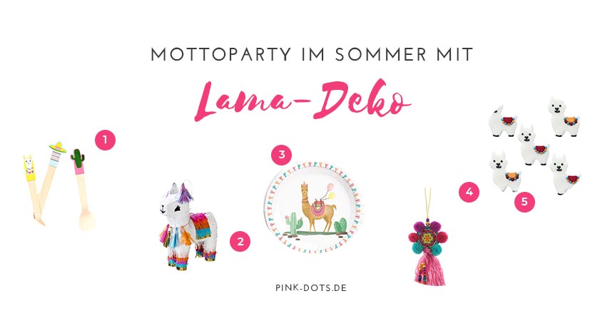 Unsere Deko-Tipps für deine Lama-Deko im Sommer