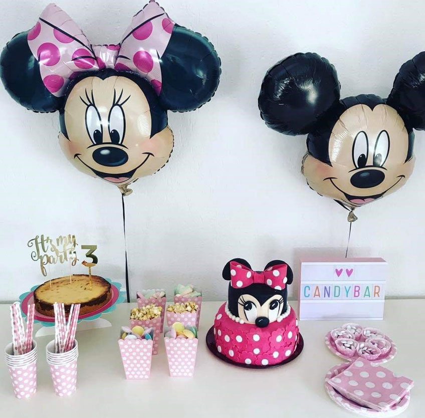 Geburtstagsparty Minnie Mouse Party Themenparty Kindergeburtstag Minnie Motto