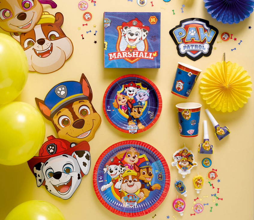 Kindergeburtstag mit Paw-Patrol-Deko