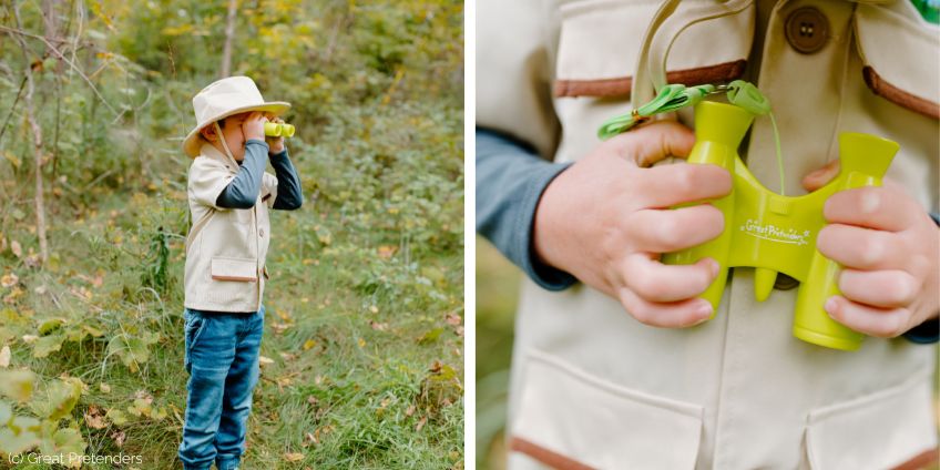 Abenteuerlich ist das Kinderkostüm für kleine Wildhüter mit tollen Accessoires (c) Great Pretenders Abenteuerlich ist das Kinderkostüm für kleine Wildhüter mit tollen Accessoires (c) Great Pretenders