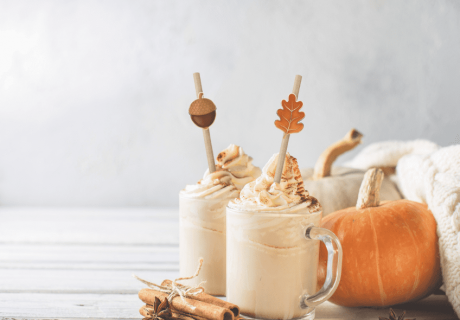 Trinkhalme mit Herbstmotiven für deine Heiße Schokolade zum Herbstgeburtstag
