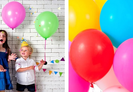 Luftballons sind DIE Deko für jede Party mit Kids